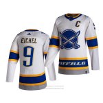 Camiseta Hockey Buffalo Sabres Jack Eichel Blanco Camiseta Hockey Buffalo Sabres Jack Eichel Blanco