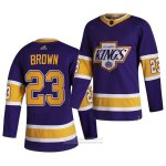 Camiseta Hockey Los Angeles Kings Brown Azul Camiseta Hockey Los Angeles Kings Brown Azul