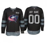 Camiseta Hockey Columbus Blue Jackets Personalizada Negro