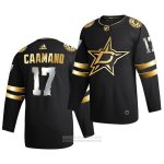 Camiseta Hockey Dallas Stars Nick Caamano Golden Edition Limited Autentico 2020-21 Negro Camiseta Hockey Dallas Stars Nick Caamano Golden Edition Limited Autentico 2020-21 Negro