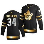 Camiseta Hockey Toronto Maple Leafs Auston Matthews Golden Edition Limited Autentico 2020-21 Negro Camiseta Hockey Toronto Maple Leafs Auston Matthews Golden Edition Limited Autentico 2020-21 Negro