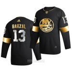 Camiseta Hockey New York Islanders Mathew Barzal Golden Edition Limited Autentico 2020-21 Negro Camiseta Hockey New York Islanders Mathew Barzal Golden Edition Limited Autentico 2020-21 Negro