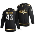 Camiseta Hockey Washington Capitals Tom Wilson Golden Edition Limited Autentico 2020-21 Negro Camiseta Hockey Washington Capitals Tom Wilson Golden Edition Limited Autentico 2020-21 Negro