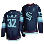 Camiseta Hockey Seattle Kraken Primary Autentico Azul Camiseta Hockey Seattle Kraken Primary Autentico Azul