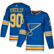 Camiseta Hockey St. Louis Blues Ryan O'reilly Alterno Autentico Azul