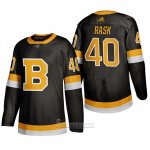 Camiseta Hockey Boston Bruins Tuukka Rask Alterno 2019-20 Negro