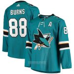Camiseta Hockey San Jose Sharks Brent Burns Primera Autentico Verde Camiseta Hockey San Jose Sharks Brent Burns Primera Autentico Verde