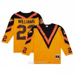 Camiseta Hockey Vancouver Canucks Dave Williams Mitchell & Ness 1981-82 Blue Line Amarillo Camiseta Hockey Vancouver Canucks Dave Williams Mitchell & Ness 1981-82 Blue Line Amarillo