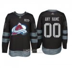 Camiseta Hockey Colorado Avalanche Personalizada Negro