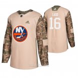 Camiseta Hockey New York Islanders Andrew Ladd Dia De Los Veteranos Camuflaje