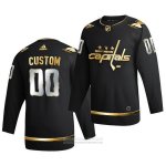 Camiseta Hockey Washington Capitals Personalizada Golden Edition Limited Autentico 2020-21 Negro Camiseta Hockey Washington Capitals Personalizada Golden Edition Limited Autentico 2020-21 Negro