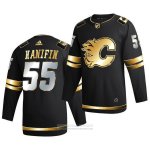 Camiseta Hockey Calgary Flames Noah Hanifin Golden Edition Limited Autentico 2020-21 Negro Camiseta Hockey Calgary Flames Noah Hanifin Golden Edition Limited Autentico 2020-21 Negro