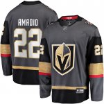 Camiseta Hockey Vegas Golden Knights Michael Amadio Alterno Breakaway Gris Camiseta Hockey Vegas Golden Knights Michael Amadio Alterno Breakaway Gris