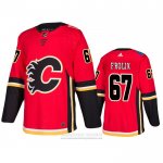 Camiseta Hockey Calgary Flames Michael Frolik Primera Rojo