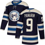 Camiseta Hockey Columbus Blue Jackets 9 Artemi Panarin Alterno Autentico Azul