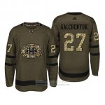 Camiseta Hockey Montreal Canadiens 27 Alex Galchenyuk Camuflaje Salute To Service