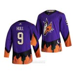 Camiseta Hockey Arizona Coyotes Hull Reverse Retro Alterno Violeta Camiseta Hockey Arizona Coyotes Hull Reverse Retro Alterno Violeta