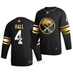 Camiseta Hockey Buffalo Sabres Taylor Hall Golden Edition Limited Autentico 2020-21 Negro Camiseta Hockey Buffalo Sabres Taylor Hall Golden Edition Limited Autentico 2020-21 Negro