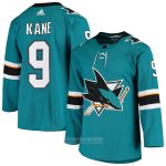 Camiseta Hockey San Jose Sharks Evander Kane Primera Autentico Verde Camiseta Hockey San Jose Sharks Evander Kane Primera Autentico Verde